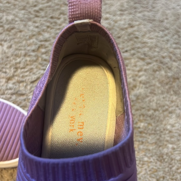 Purple Bernie Mev Slip on Shoes w/rhinestones Size 41 - Picture 5 of 5